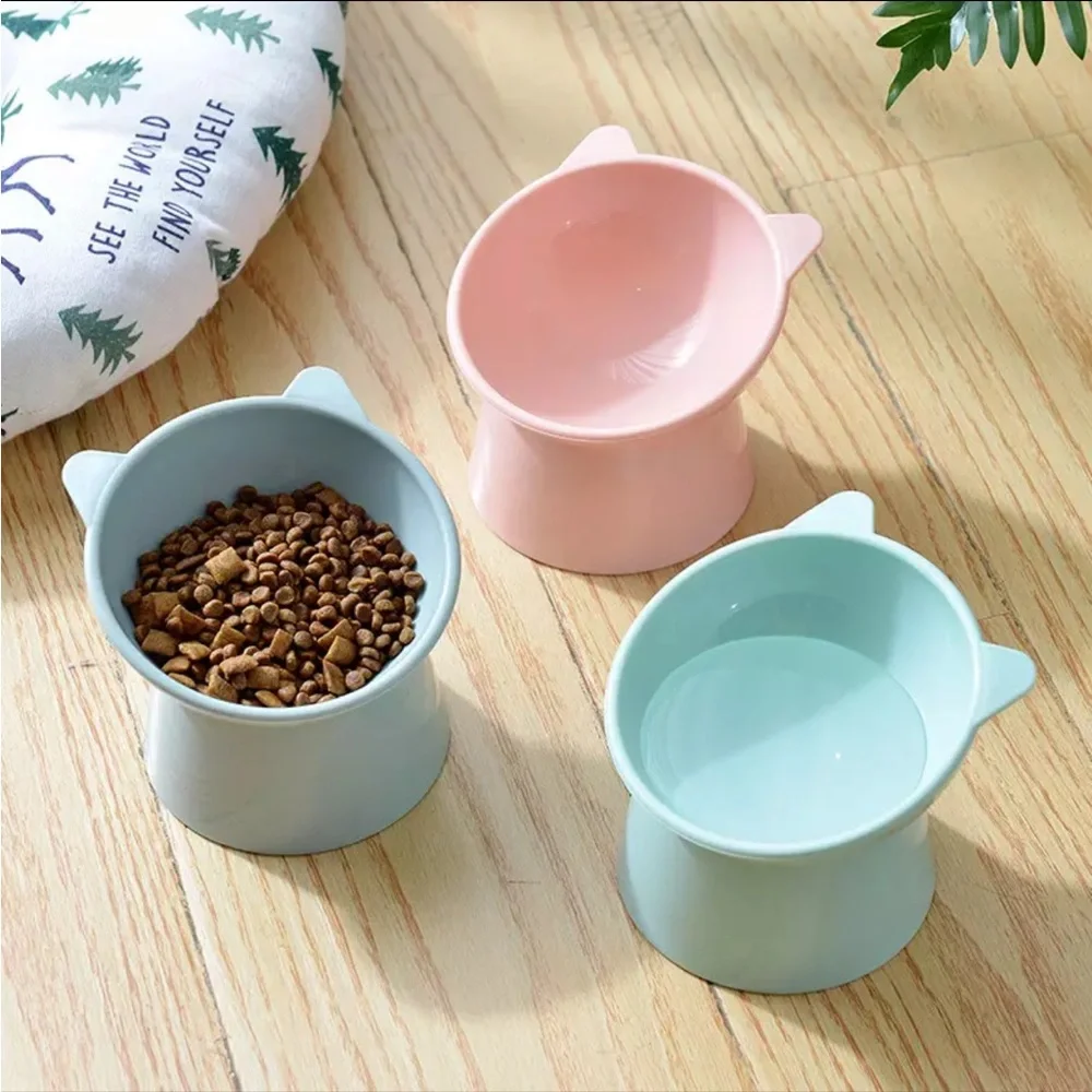 Elevated Cat Bowl NEW (pink)
